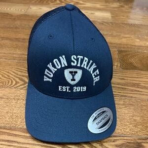 Canada’s Wonderland Yukon Striker navy blue baseball hat